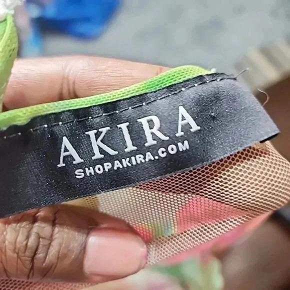 💥 Select $5 Vibes – Don’t Sleep! Akira  Coreset rainbow Sheer shirt. Size small - Picture 4 of 8